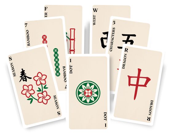 Madžong (Mahjong) Kāršu Spēle